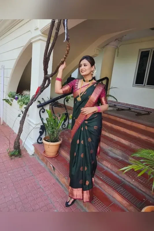 New Arrivals Litchi Silk Saree