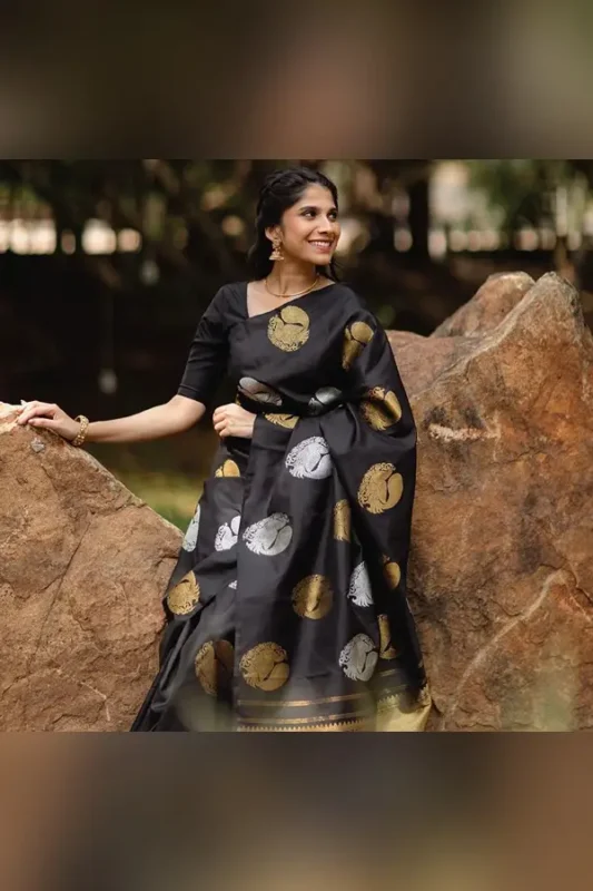 Enchanting Yet Breathable Organic Banarasi Sarees For Weddings.