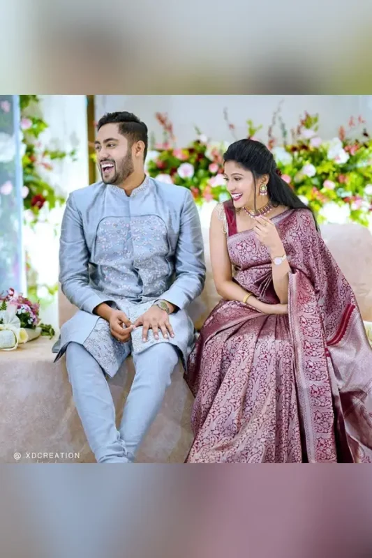 Enchanting Yet Breathable Organic Banarasi Sarees For Weddings.